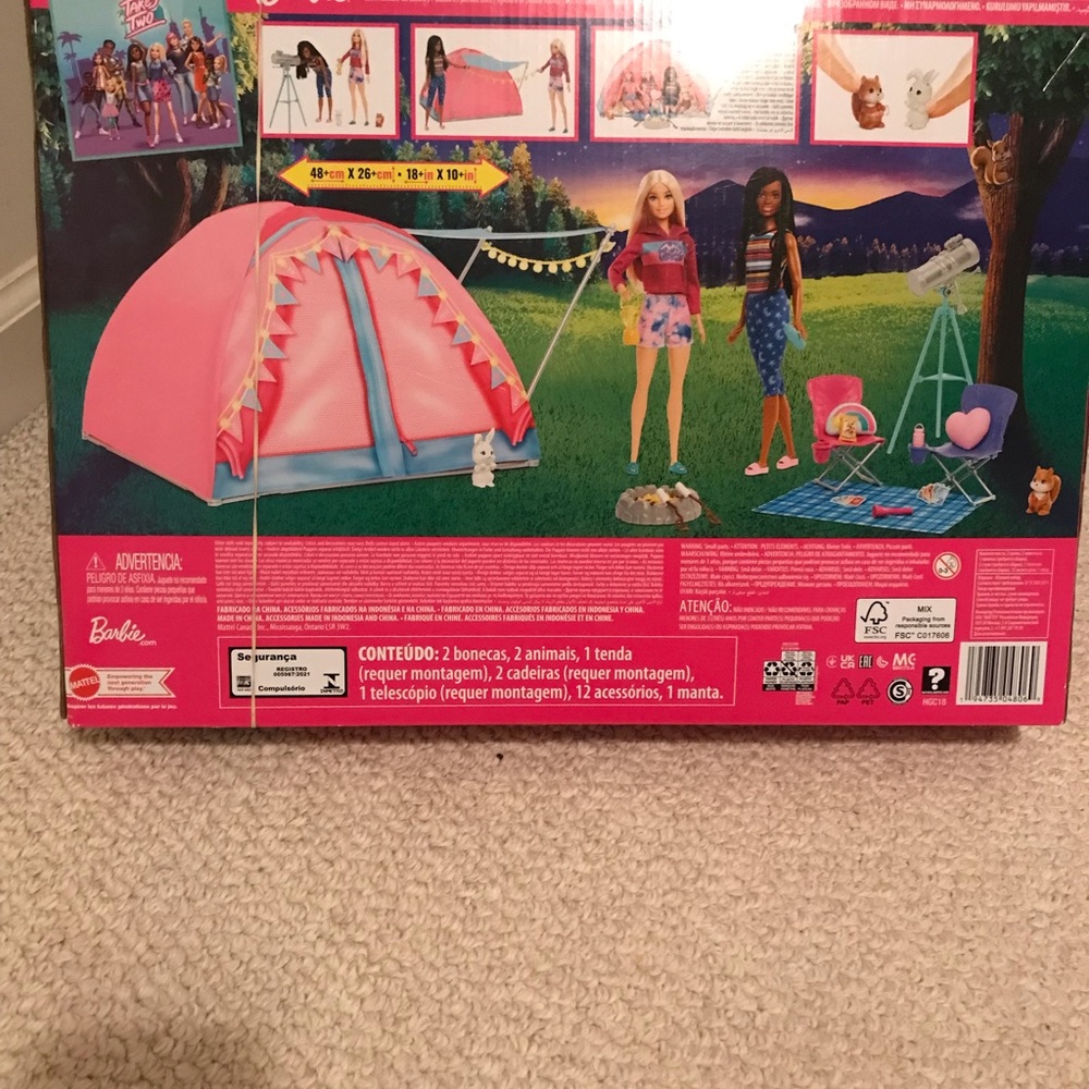Barbie Let’s go camping nwt - Picture 5 of 7